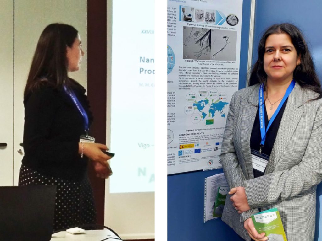 Nanocel participa en la 28ª edición del Encuentro Internacional Gallego-Portugués de Química celebrado en Vigo del 13 al 15 de noviembre.